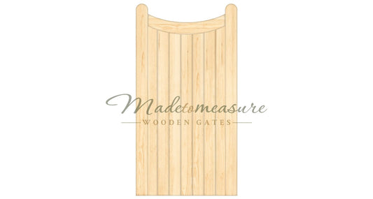 Bow Top Inverted Made to Measure Wooden Side Panel