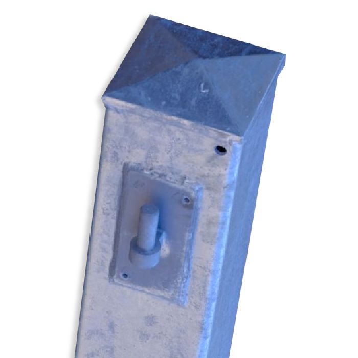 Gate Post Rocker Galvanised Steel 150mm X 150mm Post – Made to Measure Wooden Gates