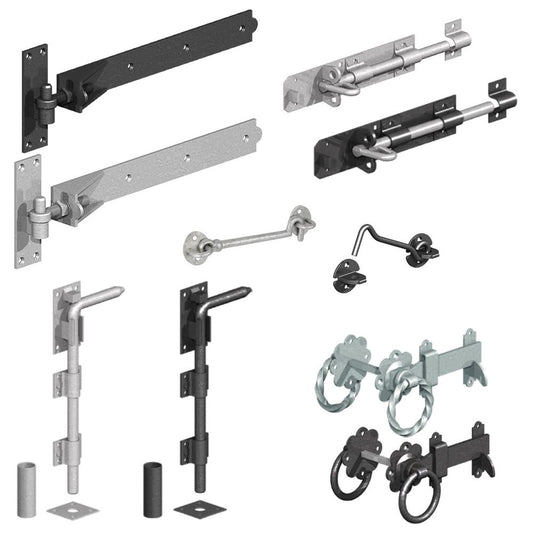 Heavy Double Gate Ironmongery Kit