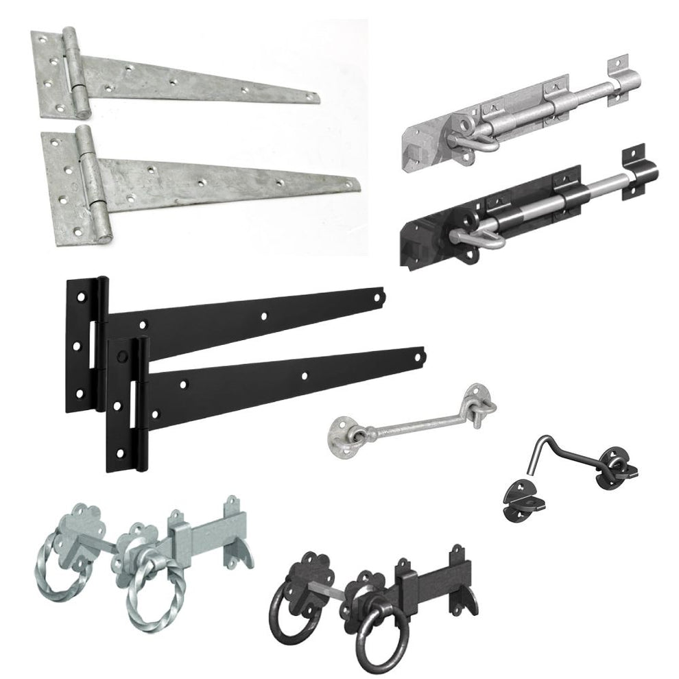 Small Single Gate Ironmongery Kit – Made to Measure Wooden Gates